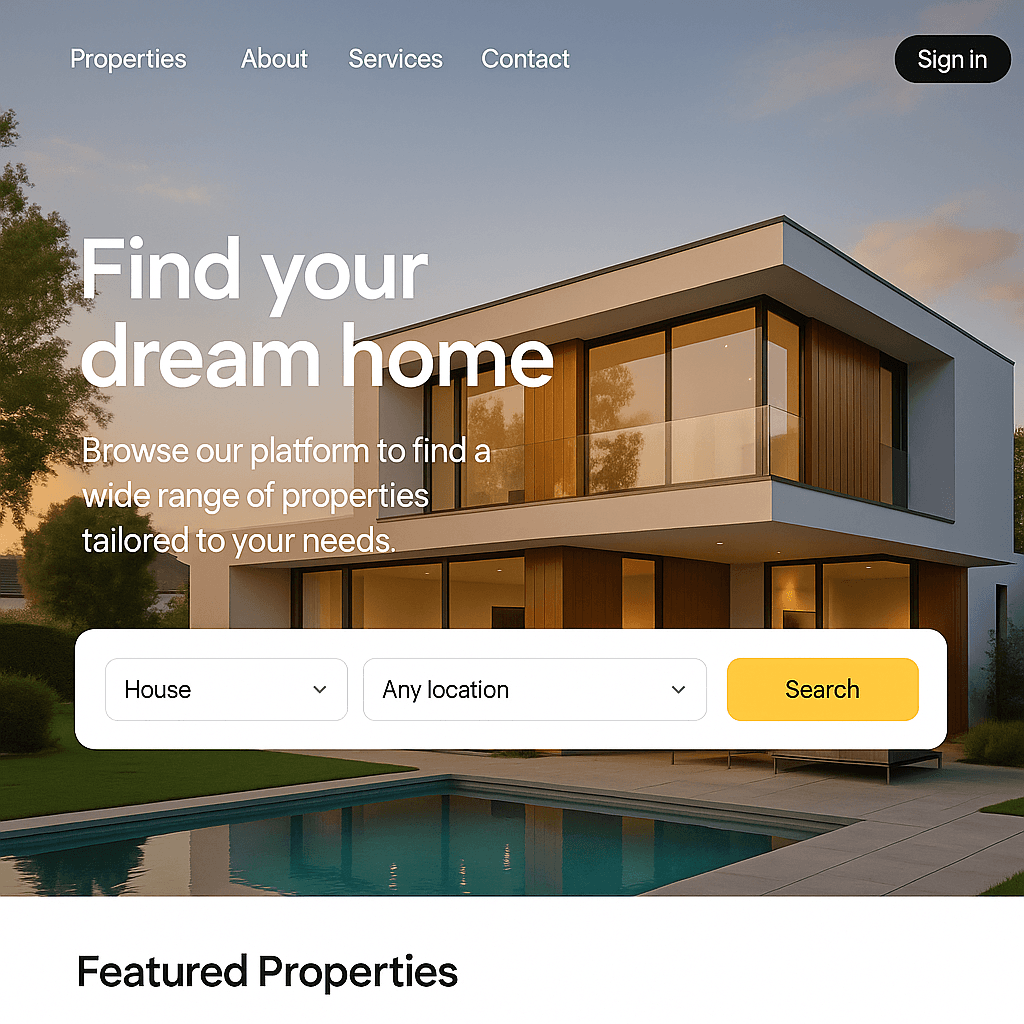 Real Estate Platform