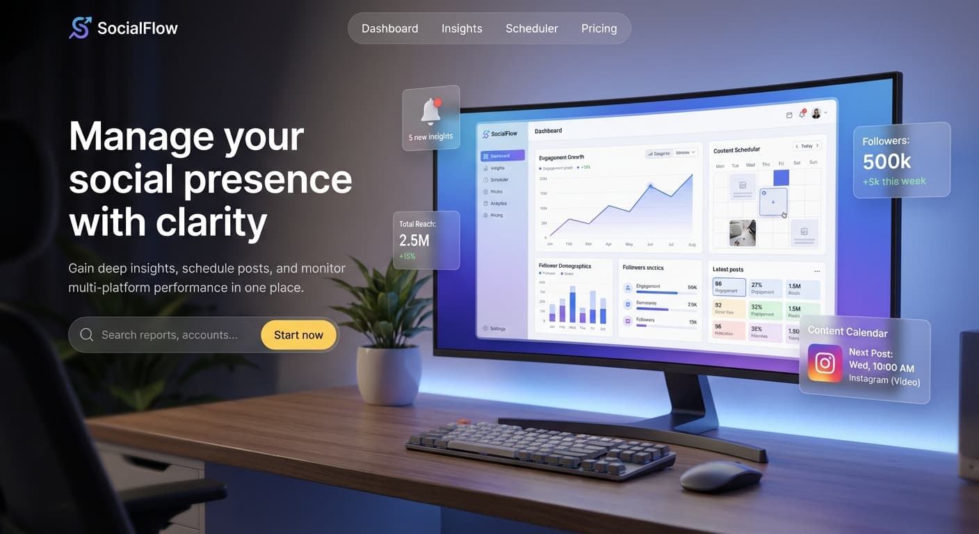 Social Media Dashboard